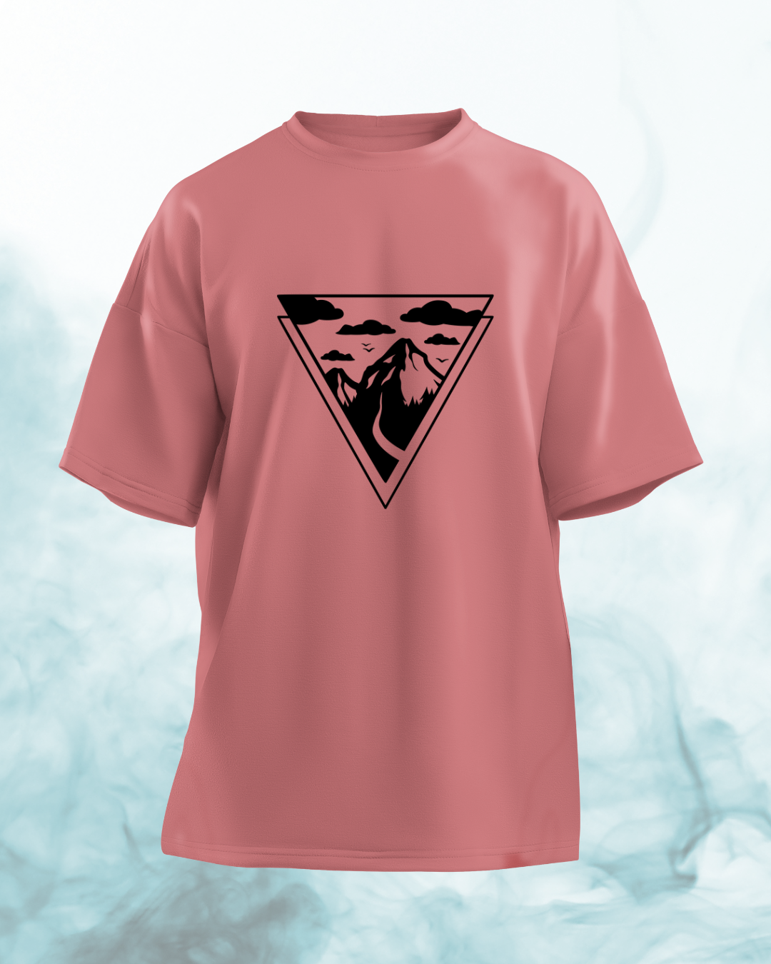 Abstract hills design - Oversized Tshirt