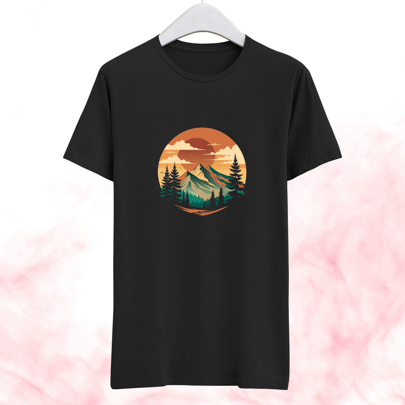 Hills Minimalistic Half sleeve tshirt