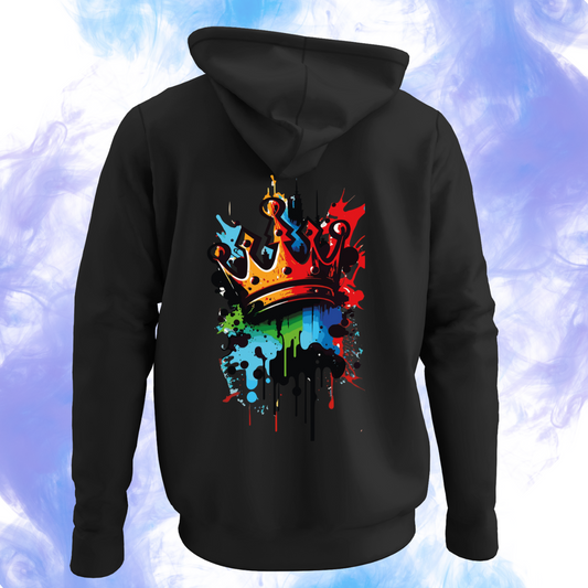 Crown - Back design Hoodie