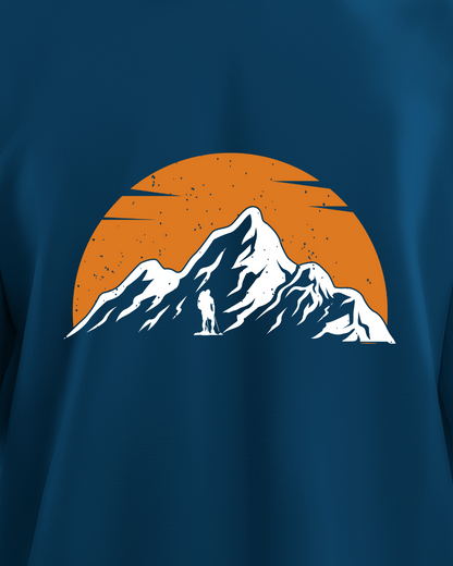 Hills Sunrise Minimal - Oversized Tshirt