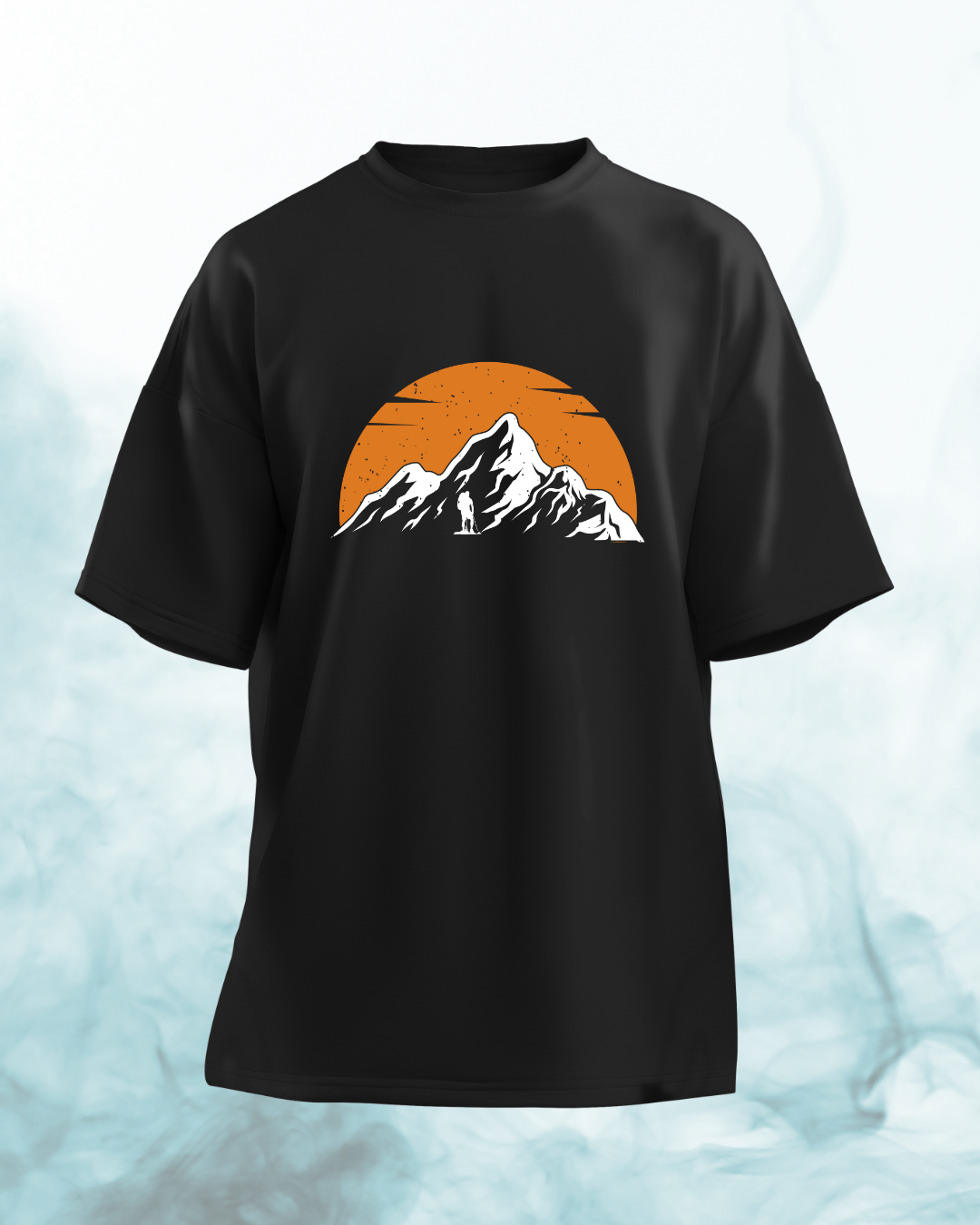 Hills Sunrise Minimal - Oversized Tshirt