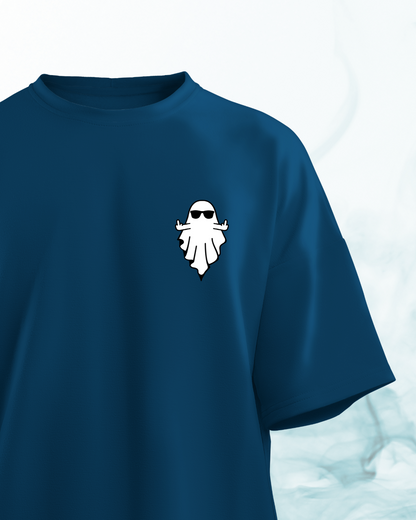 Cool Ghost with Attitude - Oversized Tshirt